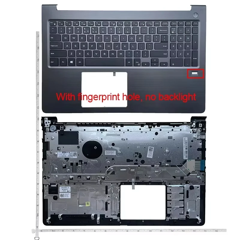 NEW Laptop keyboard Shell For DELL Vostro 15 5568 V5568 Palmrest Upper Case/Bottom Base Cover