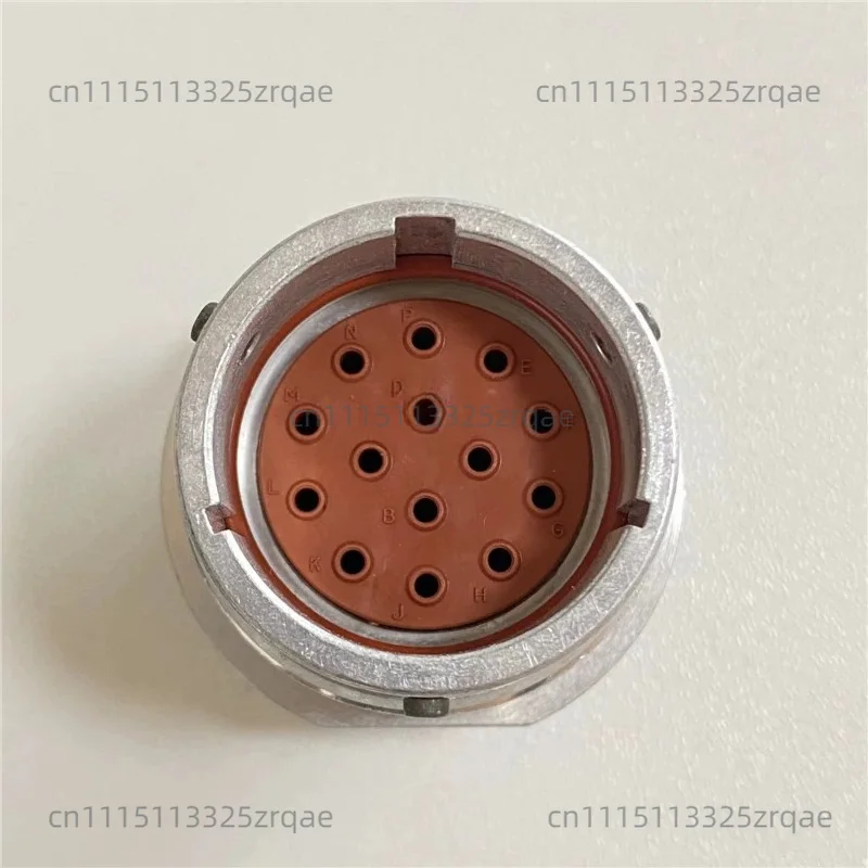 HD34-18-14PN automotive waterproof plug metal round 14 hole male pin end sheath socket