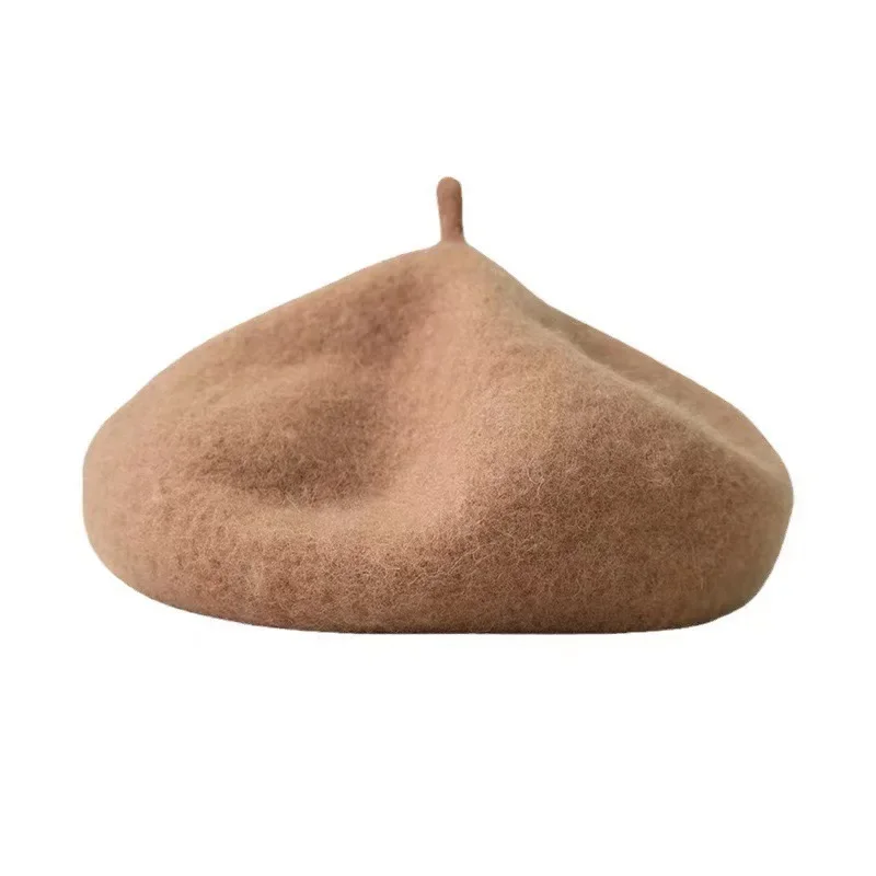 AGE 2–6 Jahre alt (50–52 cm) Kinder-Baskenmütze für Mädchen – künstlerische französische Baskenmütze aus Wolle für kleine Kleinkinder – Detail 7