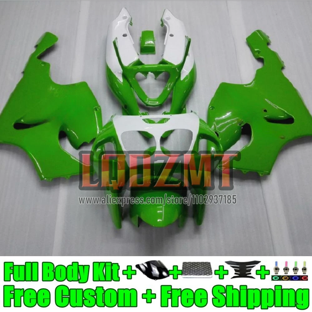 ZX-7R For KAWASAKI NINJA ZX750 ZX 7R 7 R 44No.16 glossy green ZX7R 1996 1997 1998 1999 2000 2001 2002 2003 ZX-750 96 03 Fairing