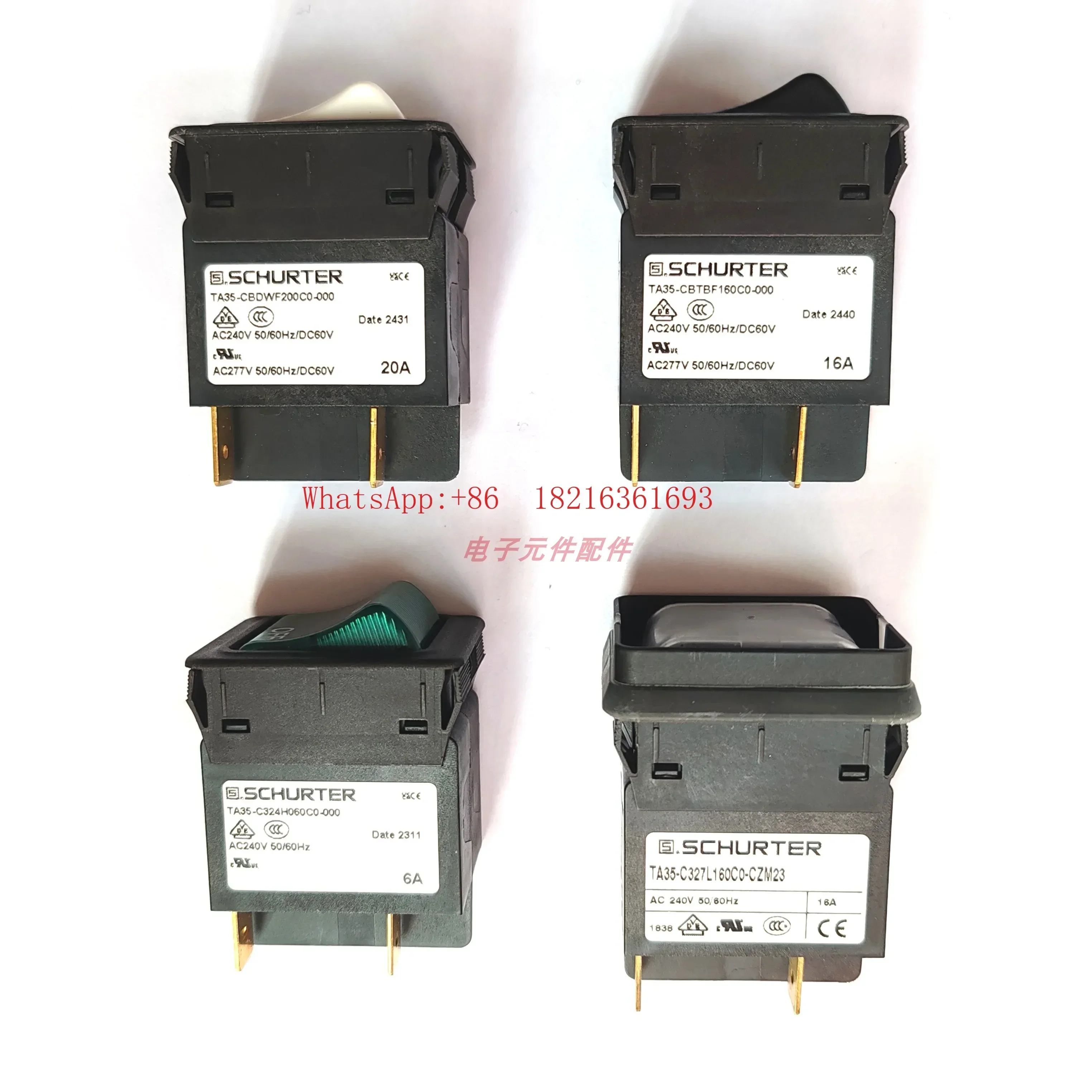 Interruptor de Circuito 4152 TA35-CBDWF200C0 de 20A