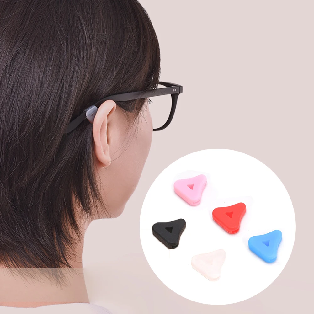 Fashion Anti Slip Ear Hook Eyeglass Eyewear Accessories Eye Glasses Silicone Grip Temple Tip Holder Spectacle Eyeglasses Grip