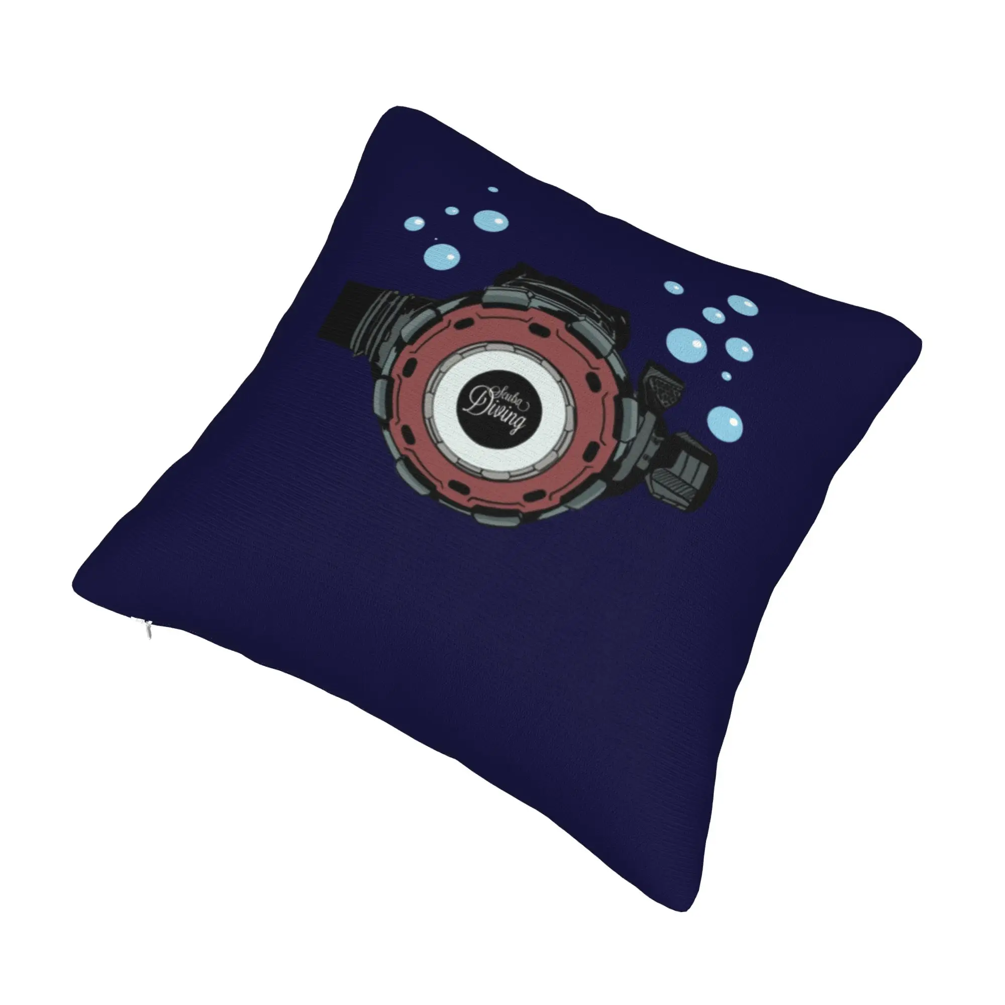 Scuba Diving Regulator Nordic Pillow Cover Decoration Dive Diver Sofa Cushion
