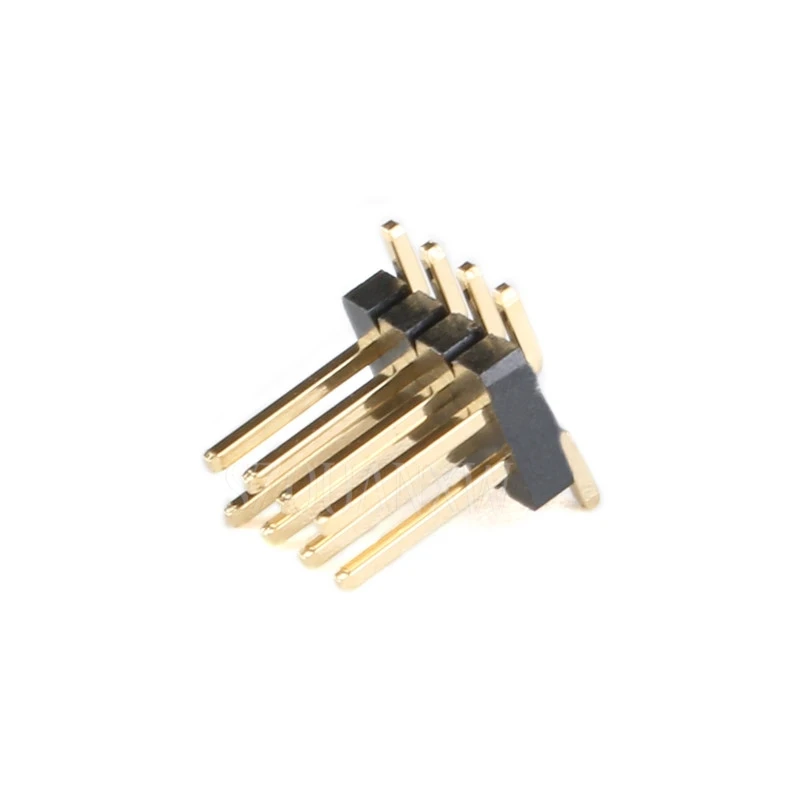 10PCS SMD SMT 2*2/3/4/5/6/7/8/9/10/12/16/20/40/ PIN double row male PIN HEADER 1.27MM PITCH Strip Connector 2X/6/8/10/20