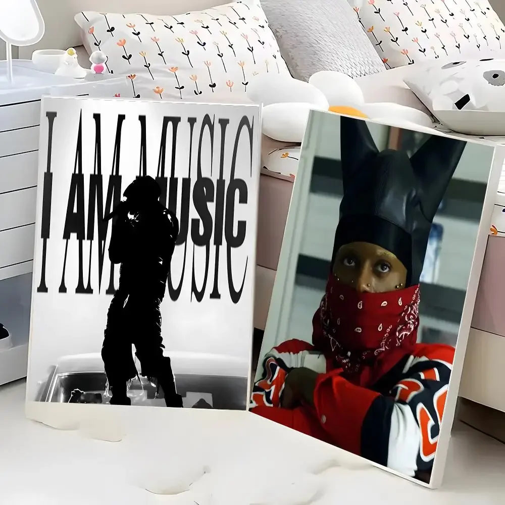 Playboi Carti Opium Label Rage Rap Whole Lotta Red SoundCloud Era PaintingCalligraphy Poster Eco-Friendly Decor Frameless Canvas