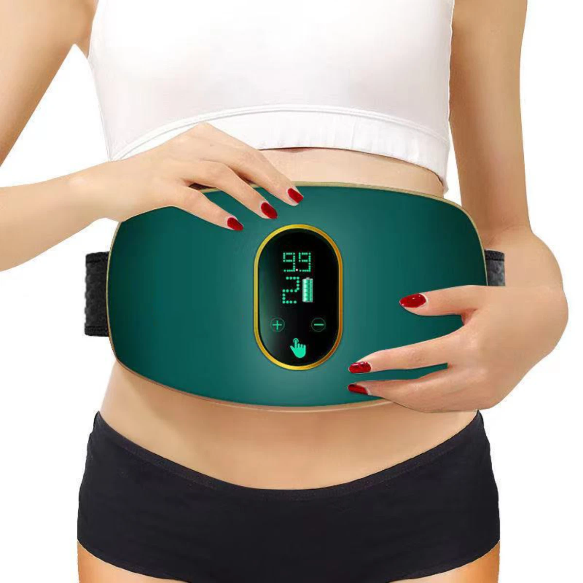 Vibration Abdomen Slimming Machine Weight Loss Lazy Big Belly Thin Waist Stovepipe Fat Burning Abdominal Massage Fitness Equip