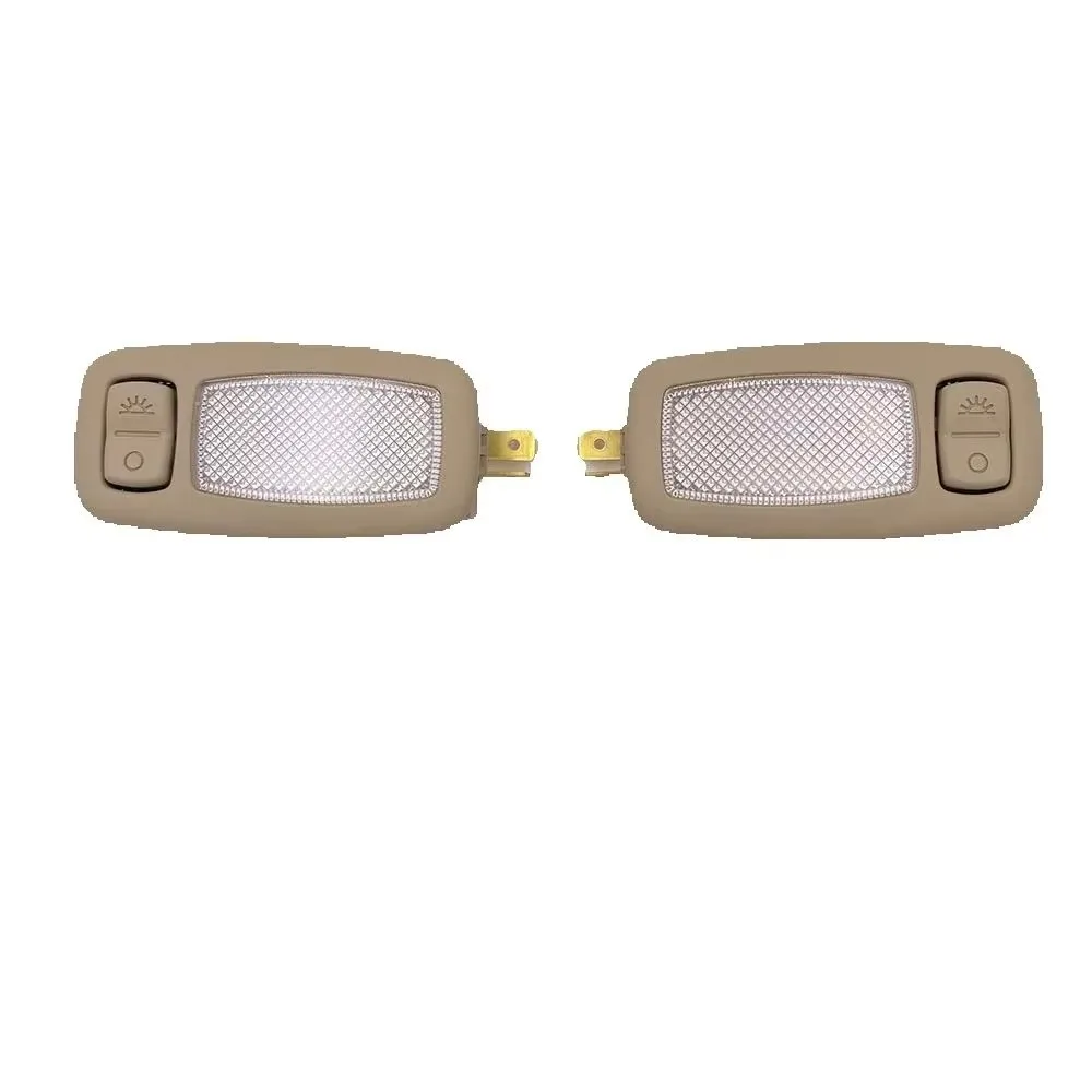 6pc OEM 92891-3S000 92892-3S000YAK For Auto Vanity Mirror Lighting Dark Beige Auto Parts 928913S000 928923S000YAK