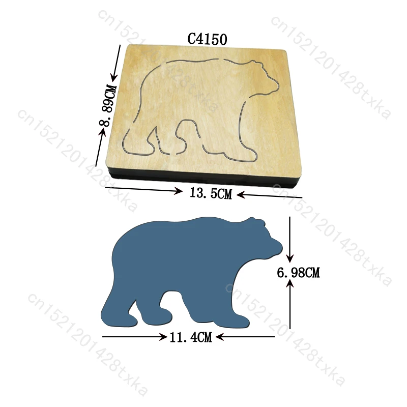 

Новый медведь, деревянные штампы, вырубные штампы для скрапбукинга C4150, несколько стилей