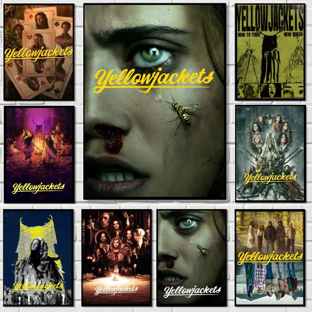Yellowjackets TV Series Canvas Poster Art HD Advanced Aesthetic Printing Paper Wall Art for Living Room Home Decor