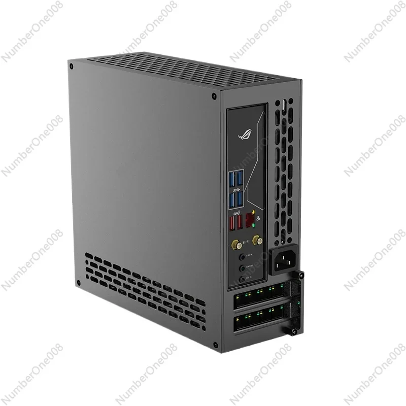 5-liter Mini A24-V5 Dual Slot Single Display 1u Power Itx Chassis, Double-sided Chamfering