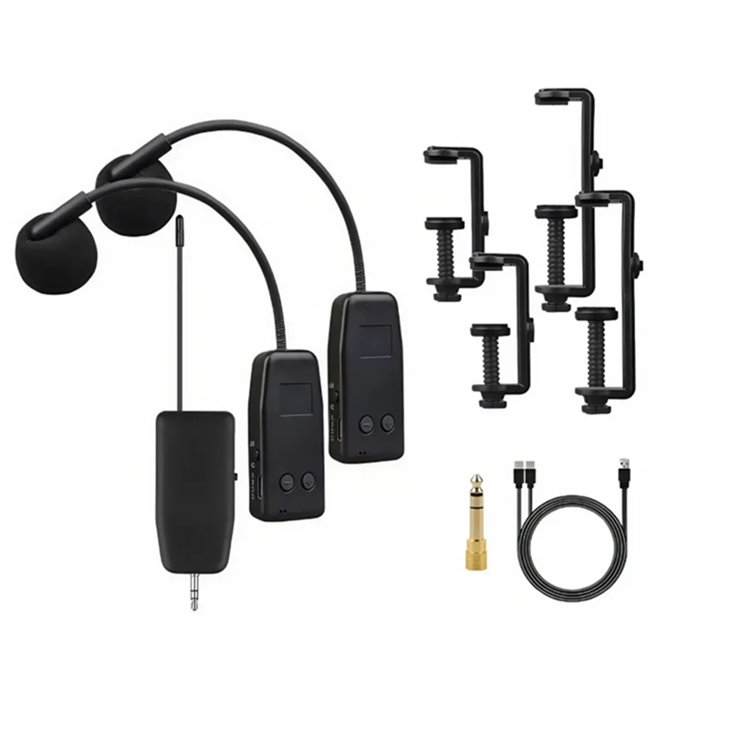 

【Shop Now】Simultaneous Charging Wireless 2.4G Mic Solution For Violin, Viola, Cello Players Robust Connection Capability