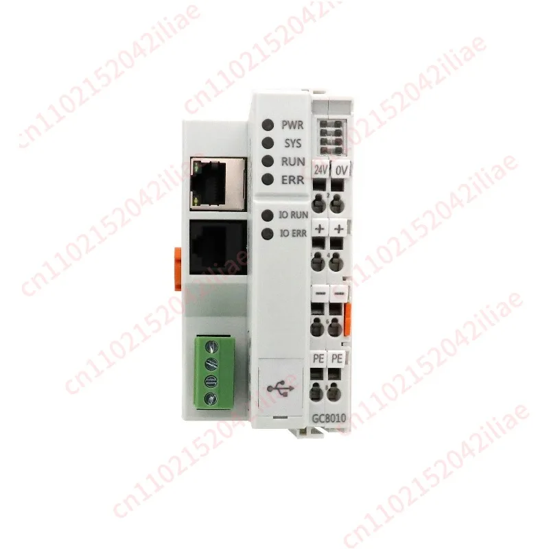 PLC controller programmable support for extended I/O with CANOpen ModbusPLC communication module