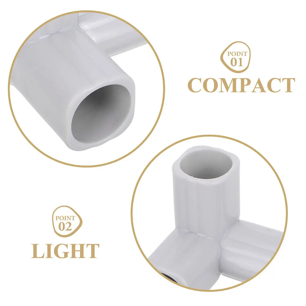 10 قطع من موصلات التصميم المرن سهلة التركيب 3 طرق تركيبات الكوع لمناطق اللعب الآمنة للأطفال الصغار والحيوانات الأليفة