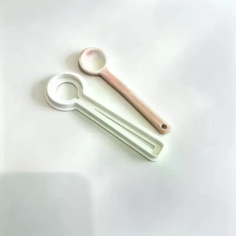 Spoon Shape Cutter Tool Clay Mold For Pottery, Stoneware & Polymer Clay, Spoon Maker DIY Clay Crafting Art Supply