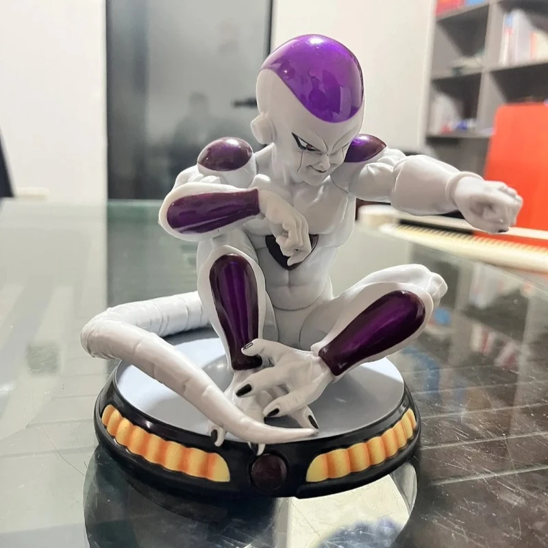 Bandai Banpresto Dragon Ball  FC Frieza  Sitting Posture PVC Plush Toy Peripheral Ornaments Trendy Play Anime Figure Model Model