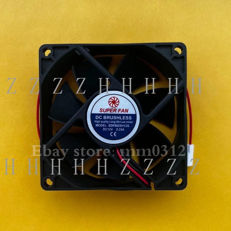 

Вентилятор охлаждения Z SUPER FAN SDF8025H12S 12В 0.25А 8025 8 см, 2-проводной
