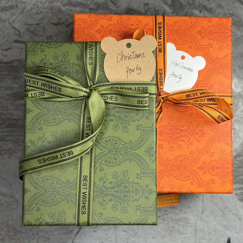 50pcs Blank Kraft Paper Tags Garment Tag Bear Head Shape Gift Tag DIY Price Label Cards with Rope