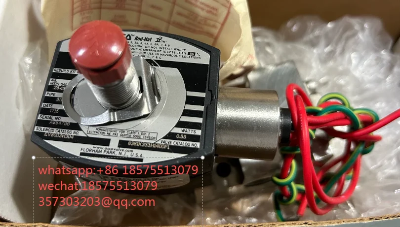 For Asco SCG238A049 solenoid valve X168528-114；X238 NC2/2   1 Piece