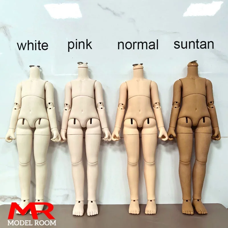 Супергибкое тело для куклы BJD 3-on-6, 25 см, для больших голов, сменное, для фигурок, совместимое с шарнирными телами 1/6, подходит для скульптур голов 1/3 масштаба