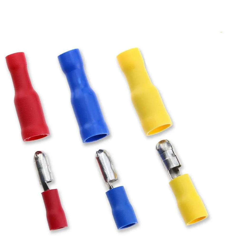 20 مجموعة رصاصة تجعيد موصلات الأسلاك الطرفية ذكر أنثى اتصال مختوم لصق سريع سيارة السيارات والكابلات الكهربائية #5