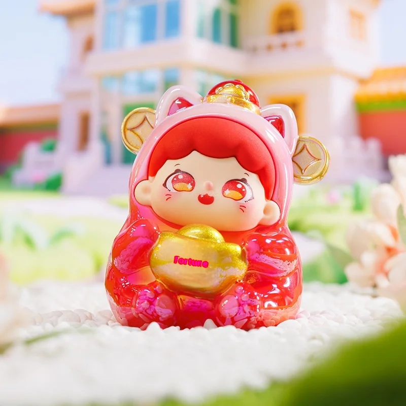 Adorable Desktop Cat Toy Trendy Blind Box Student Plaything Attracting Wealth And Good Luck Cat Cute Feline Figurine Blind Box