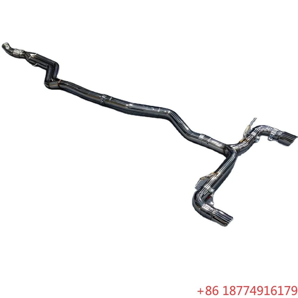 

MM Factory OEM Catback Exhaust Systems for M135/M235i/M135i/M235 N55 F40 3.0t 2013-- Ss304 Muffler/no Muffler