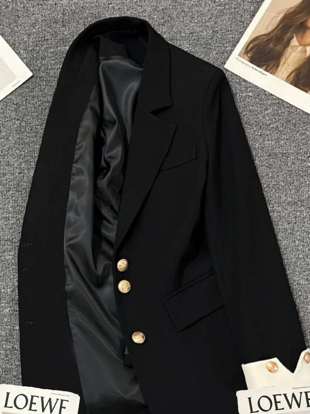 スプライスヘビーチェーンフォールドPUレザーボディコンワークウェア秋シングルボタンピュアシークインシルエットアタイアライトウエストクローズド