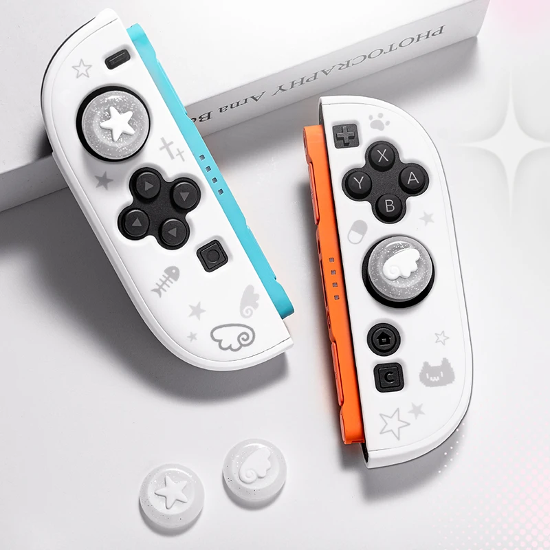 Soap Bubble Thumb Grips Caps for Nintendo Switch 2 (2025), Switch 2 Gaming Button Caps Thumb Grip Caps Joycon Grip Stick Cover