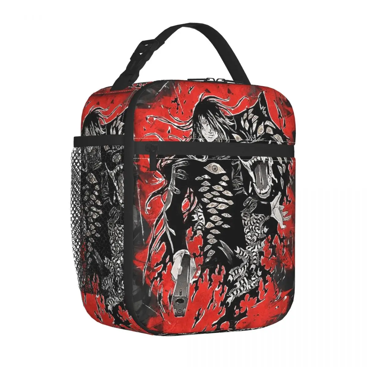 Gothic Hellsing Alucard Insulated Lunch Bags High Capacity Reusable Thermal Bag Tote Lunch Box Work Outdoor Food Storage Bags