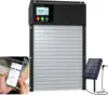 8000mAh 배터리, 타이밍 및 광 센서 설정으로 태양열로 구동되는 WiFi 원격 제어 자동 닭장 도어 오프너 1