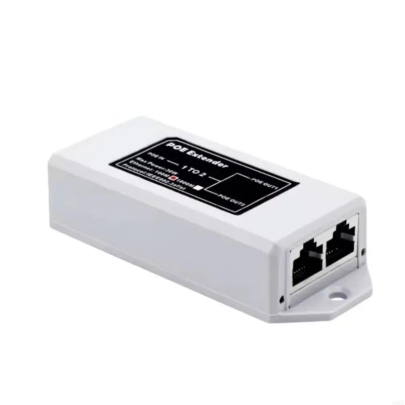 C90F Ethernet Poe Extender 100 Мбит / с 30 Вт RJ45 Степные сетевые ретрансляции.