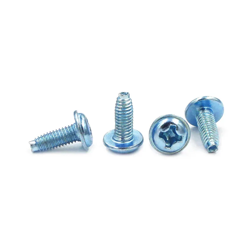 

Phillips Bolts with Pad Triangle Tooth Self Locking Screw M3 M4 Fastener