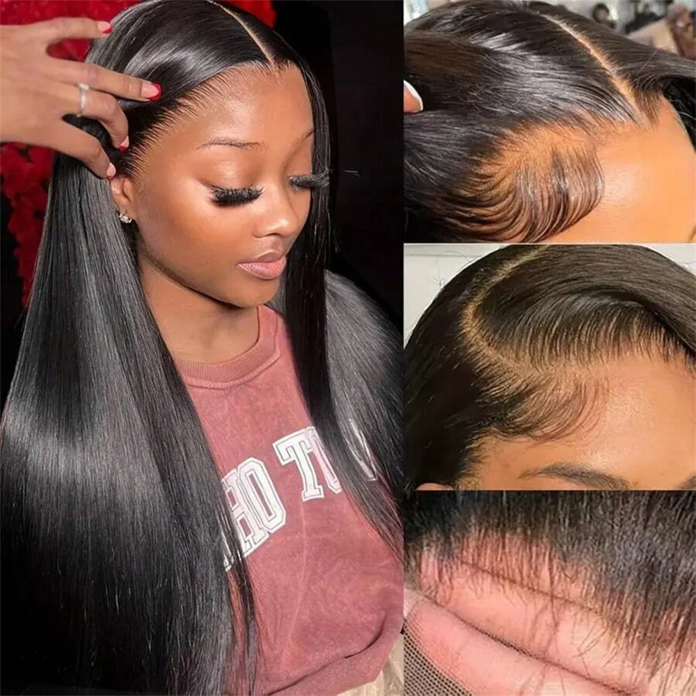 

13x4 Lace Frontal Wig Human Hair Wig Brazilian Straight Straight 13x6 Lace Frontal Wig Human Hair Body Wave 4x4 HD Closure Wig