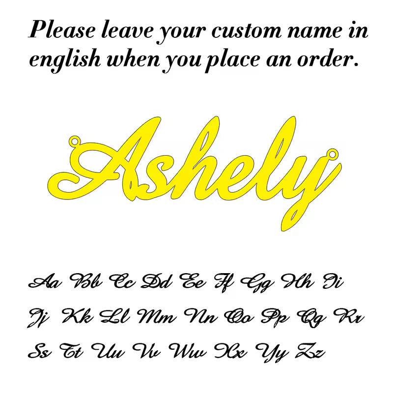 Custom Name Necklace for Women Personalised Cursive Letter Pendant Stainless Steel Jewelry Men Chain Choker Collar Personalizado - Image 20