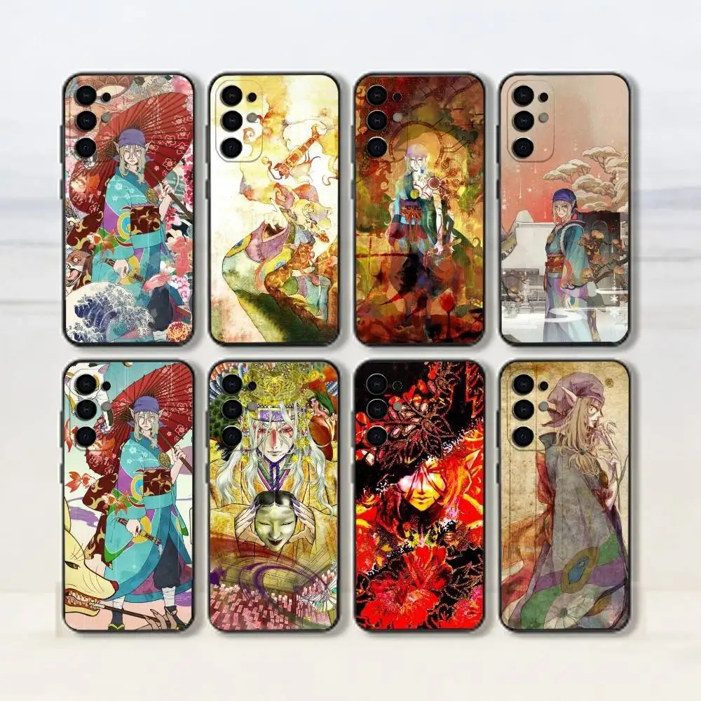 The Medicine Seller-Mononoke   Phone Case For Samsung S25,S24,S21,S22,S23,S30,Ultra,S20,Plus,Fe,Lite,Note,10,Black Cover
