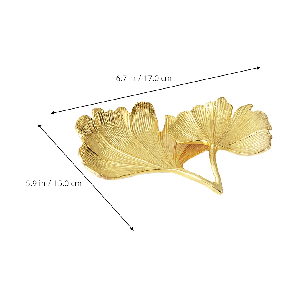 

Jewelry Tray Leaf Dishes Ring Holder Organizer Plate Display Trays Storage Dish Bedroom Living Room Kitchen Bathroom Office