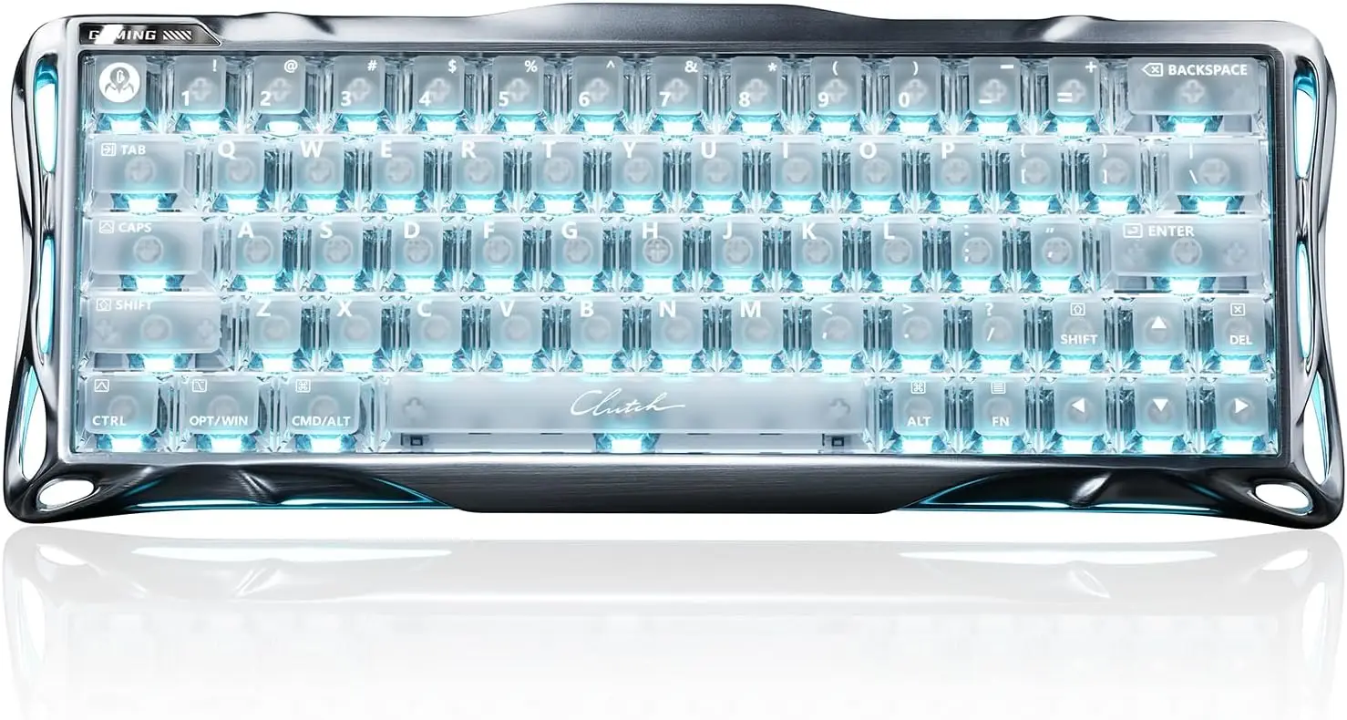 V60 Pro 60% HE Magnetic Gaming Keyboard, True 8kHz Polling Rate, 0.125ms Latency, Dynamic Rapid Trigger, Adjustable Actuation