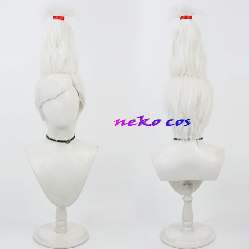 

Seiko Ayase Cosplay Wig Anime Dandadan White Hair Halloween