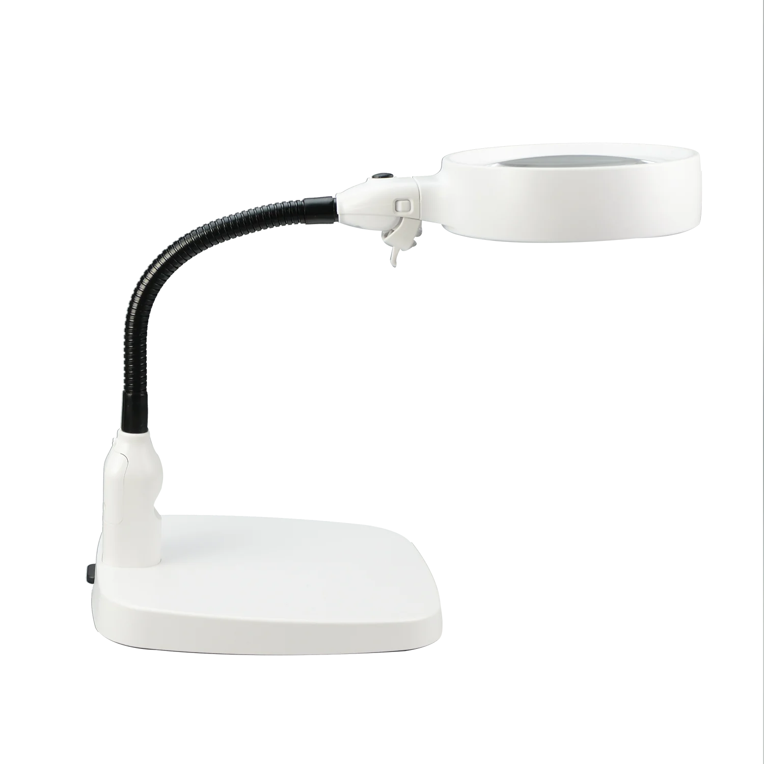 NO.7764 10X Dual Use Lamps Reading Magnifier Desktop Magnifying Glass