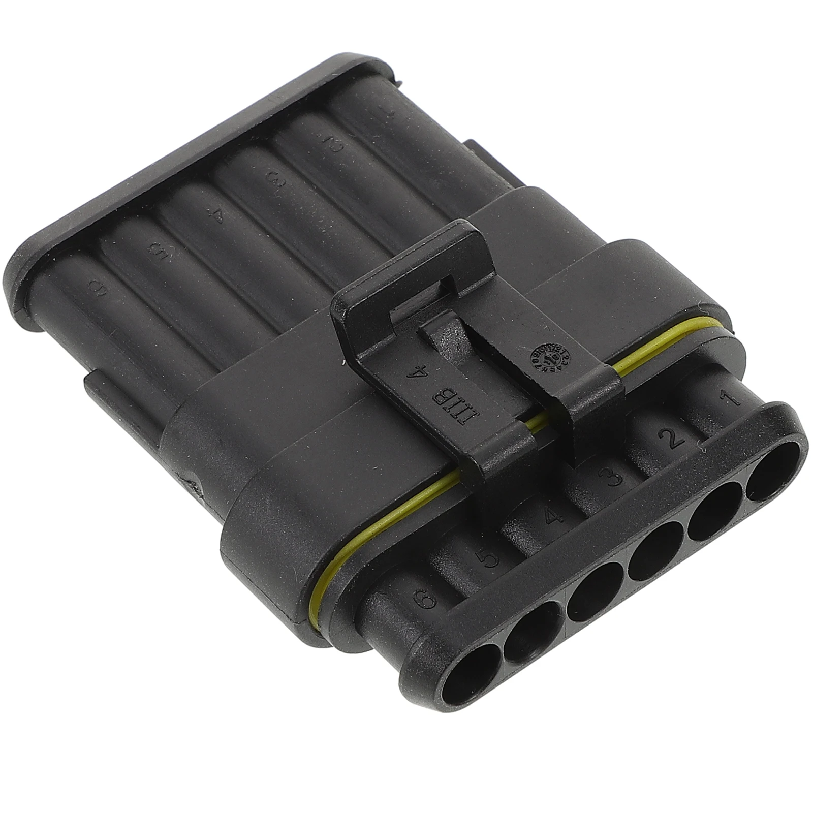 

Waterproof Connector 6 Hole Car Wire Connectors Copper Socket Kit Electric Male Female Plug Wiring Electrical Engine Parts