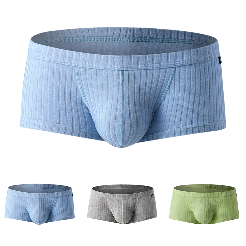 Sleepwear Pants Boxer Briefs Sweat Wicking and Breathable Men's Boxer Shorts with Enhancing Pouch for Added Comfort