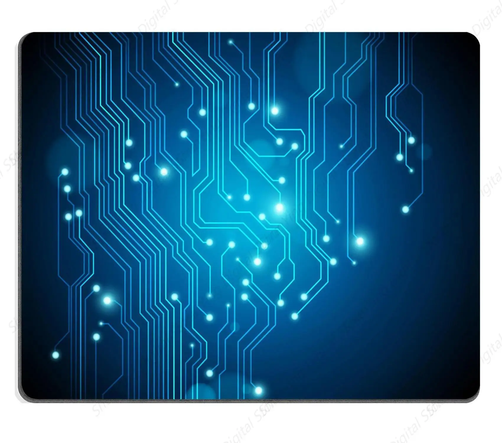 

Mouse Pad Rubber Anti Slip Mouse Pad Circuit Board Abstract Background Suitable For Gaming Office Laptops 25*30cm