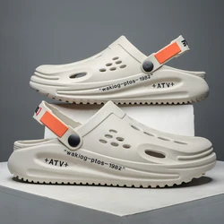 Mode Männer Strands andalen Outdoor Clogs bequeme Indoor Hausschuhe Trend Männer Freizeit schuhe Hausgarten Schuhe Herren Strands andalen