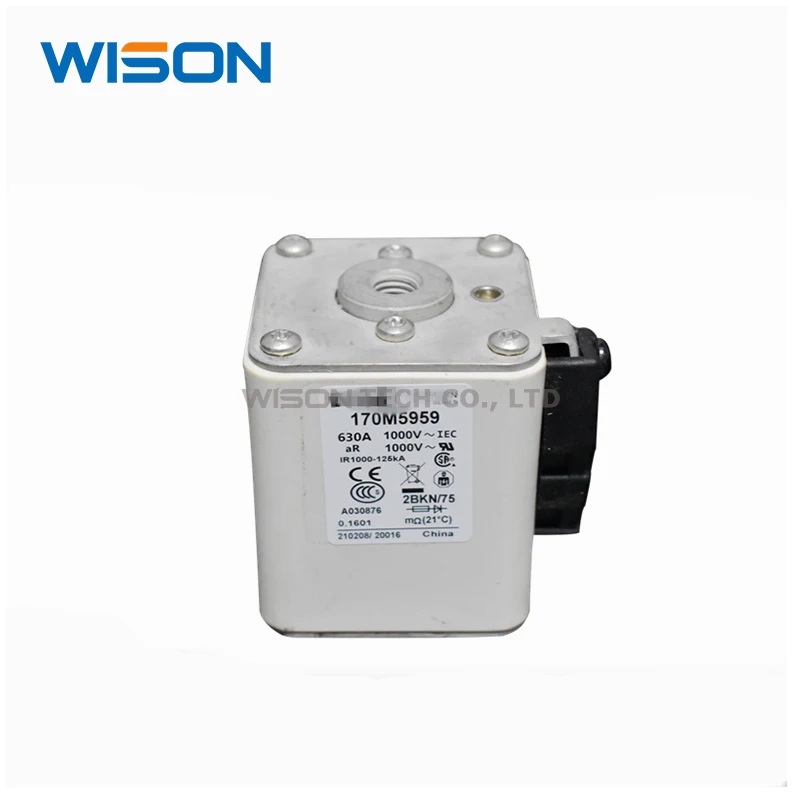 Fusibles: 170M5959 630A 1000V / 170M5929 630A / 170M5960 700A / 170M5930 700A 1000V aR
