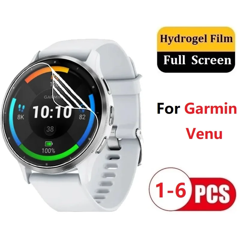 

Hydrogel Protective Film For Garmin Venu 3 3s Screen Protector For Garmin Venu 2 2s Plus Watch Soft Full Cover Screen Film Foil