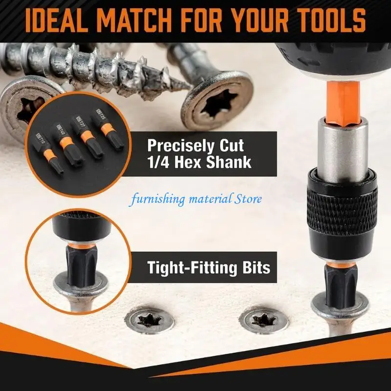 

Y5gd 12pcs Steel Security Bits с магнитными советами для домашнего и профессионального ремонта