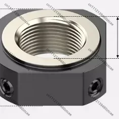 Square Precision Lock Nut Ball Screw Bearing Anti Loosening Replacement Spare Parts