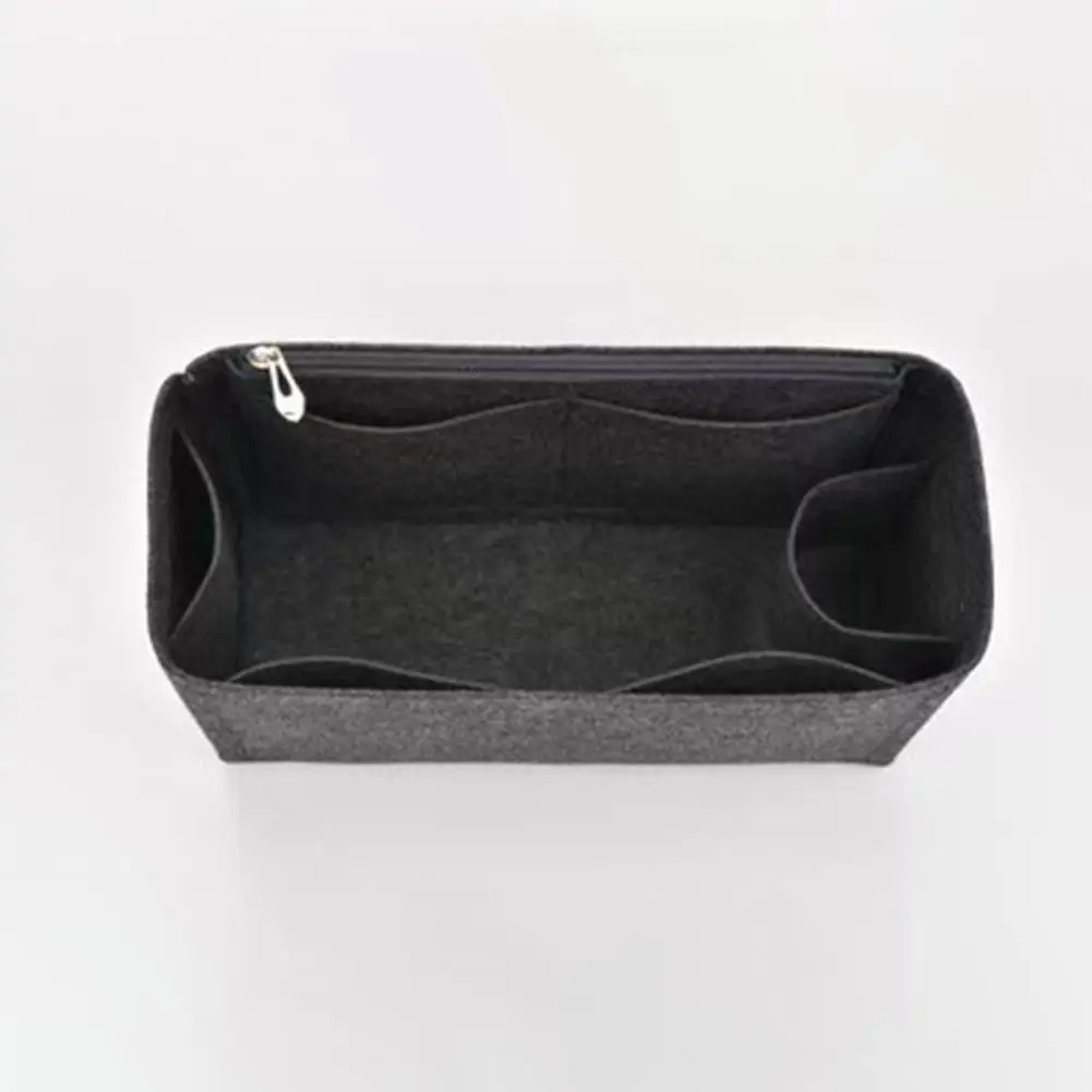 Tote Bag Organizer Insert Tote Bag Insert Organizer with Multiple Pockets Felt Makeup Phone Holder Protector for Purse Handbag