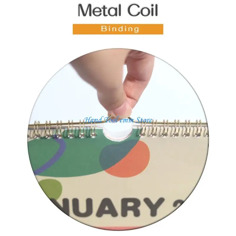 

H37F 2026 Wall Calendar from January to December For Daily Weekly Scheduling