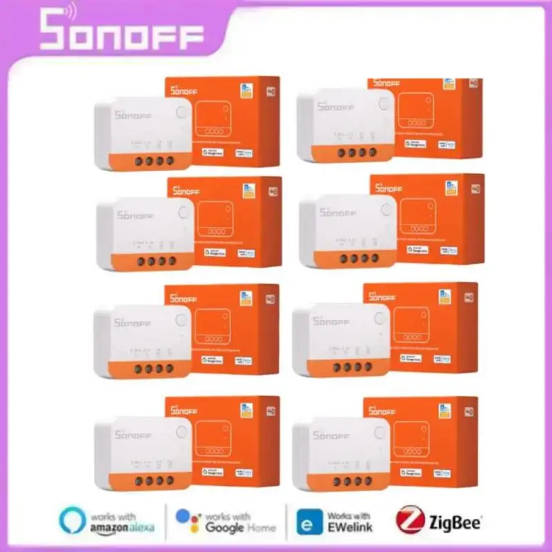 SONOFF ZBMINI L2 Extreme ZigBee Smart Switch No Neutral Wire Required DIY 2-Way Control Switch Work With ZBBridge Alexa eWelink